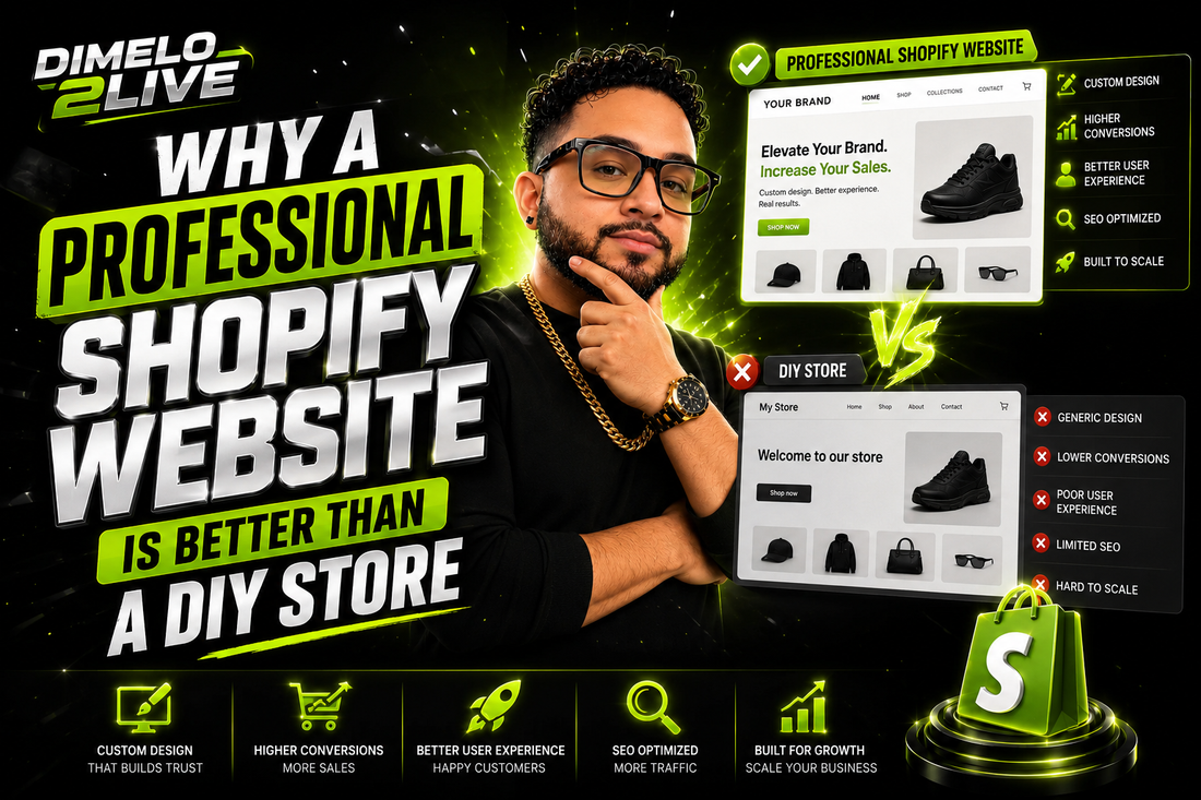 Why a Professional Shopify Website Is Better Than a DIY Store
