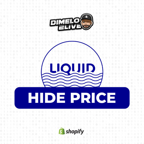 Hide Prices on Shopify Products | Custom Code Feature.